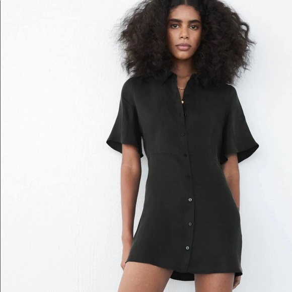 Zara Flowy Mini Dress - Picture 1 of 3